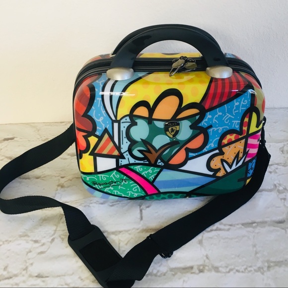 Britto Handbags - Britto New Day Beauty Cosmetic Travel Case Bag